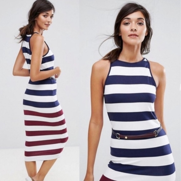 Ted Baker London Dresses & Skirts - Ted Baker Yuni Rowing Stripe Bodycon Dress NWT